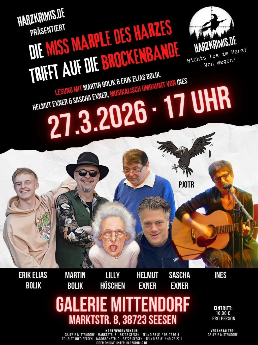 Die Miss Marple des Harzes trifft auf die Brockenbande