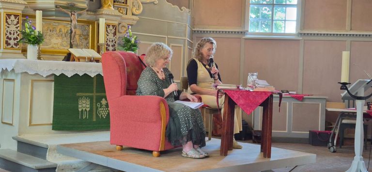 Buchpremiere von "Der verschwundene Engel" mit Andrea Illgen und Corina C. Klengel in der St. Nikolai Kirche, Altenau (Foto: Sascha Pietrzak)