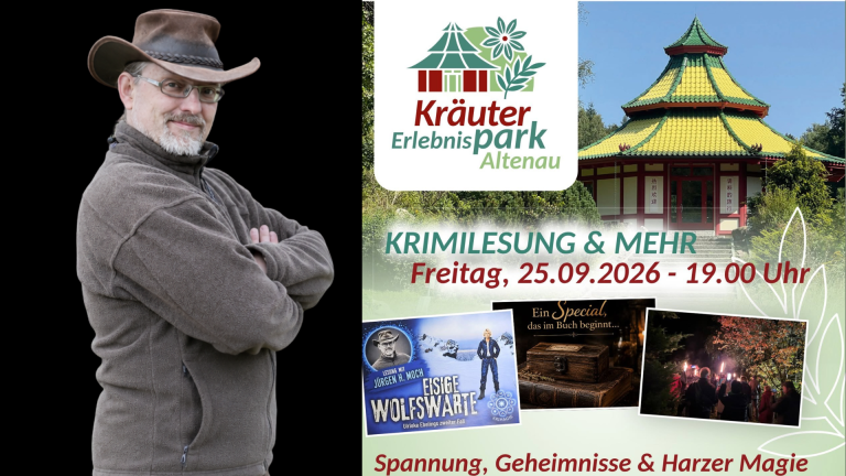 Lesung im Kräuterpark Altenau