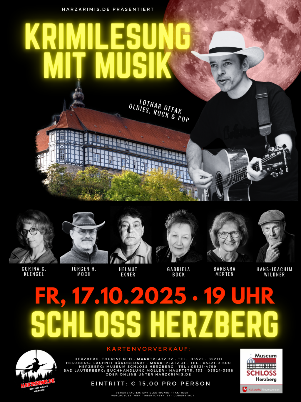 Lesung Schloss Herzberg