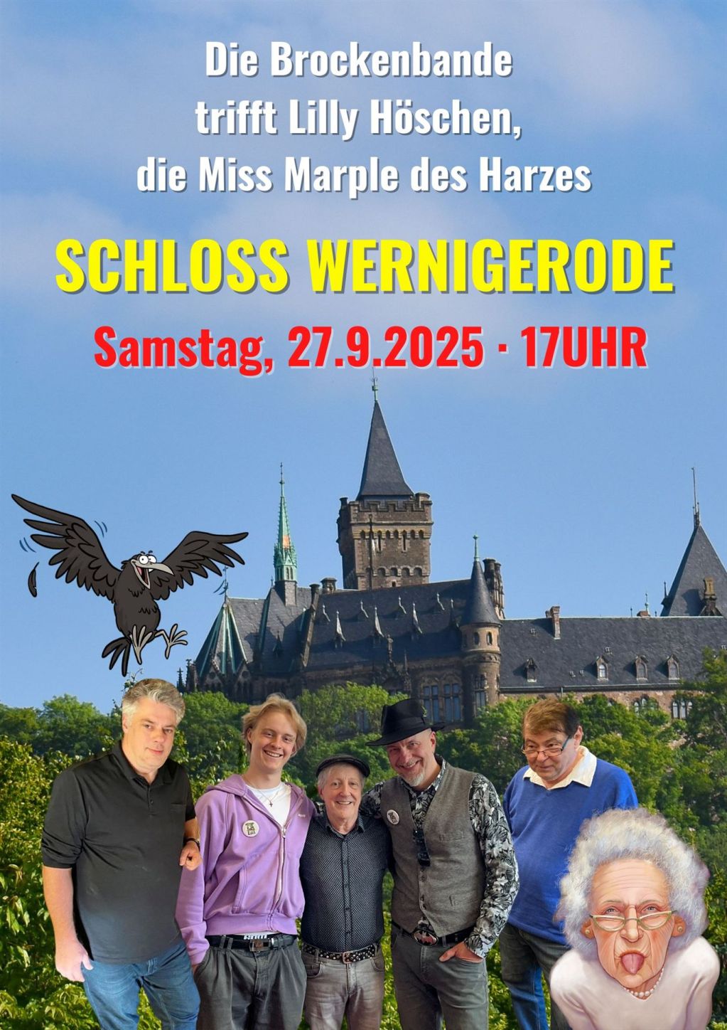 Lesung auf Schloss Wernigerode am 27.09.2027